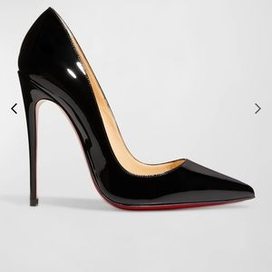 Christian Louboutin patent leather So Kate pumps
